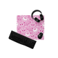 Day of the Dead Pink Desk Mat