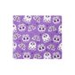 Day of the Dead Purple Desk Mat