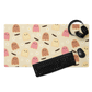 Concha Ghost Tan Desk Mat