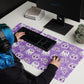 Day of the Dead Purple Desk Mat