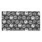 Day of the Dead Black Desk Mat