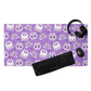 Day of the Dead Purple Desk Mat