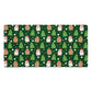 Green Christmas Ghosts Desk Mat