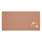 Simple Christmas Brown Desk Mat
