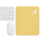 Day of the Dead Yellow Simple Concha Small Office Mouse Pad (8.7"x7.1")