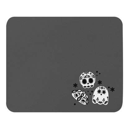 Day of the Dead Black Simple Office Mouse Pad (8.7"x7.1")