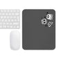 Day of the Dead Black Simple Office Mouse Pad (8.7"x7.1")