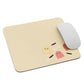 Concha Ghost Tan Simple Small Office Mouse Pad (8.7"x7.1")