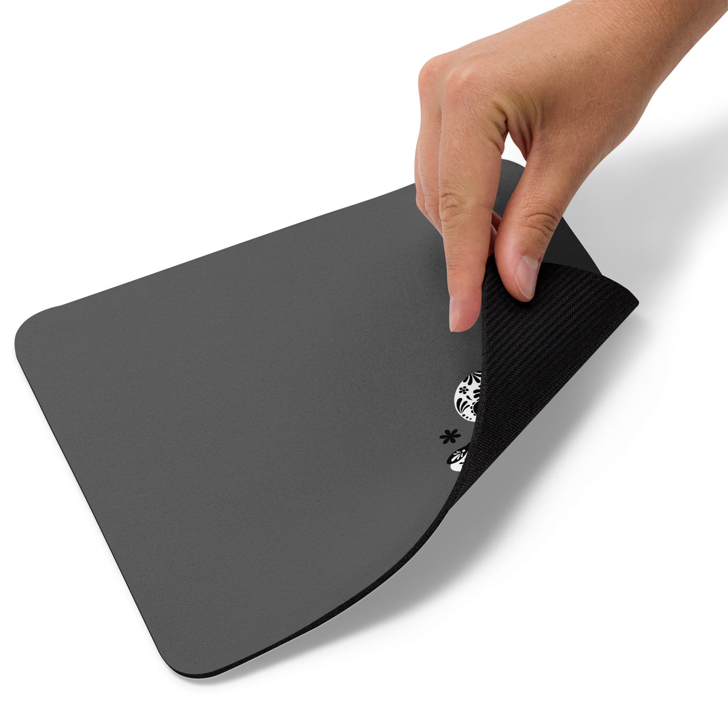 Day of the Dead Black Simple Office Mouse Pad (8.7"x7.1")