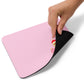 Pink Simple Christmas Small Office Mouse Pad (8.7"x7.1")
