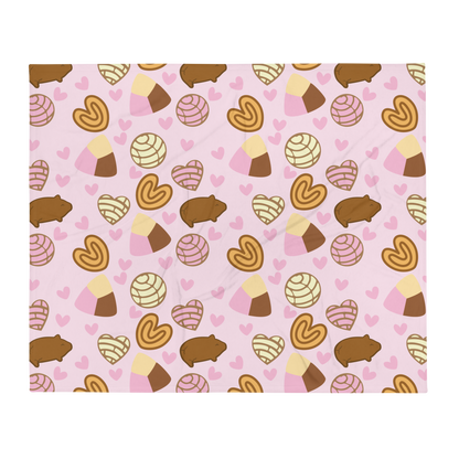 Pan Dulce Throw Blanket