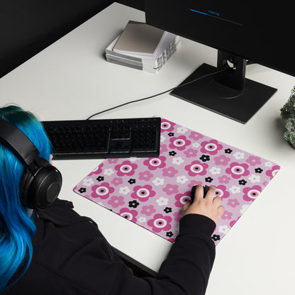 Pink Ojo (Evil Eye) Desk Mat