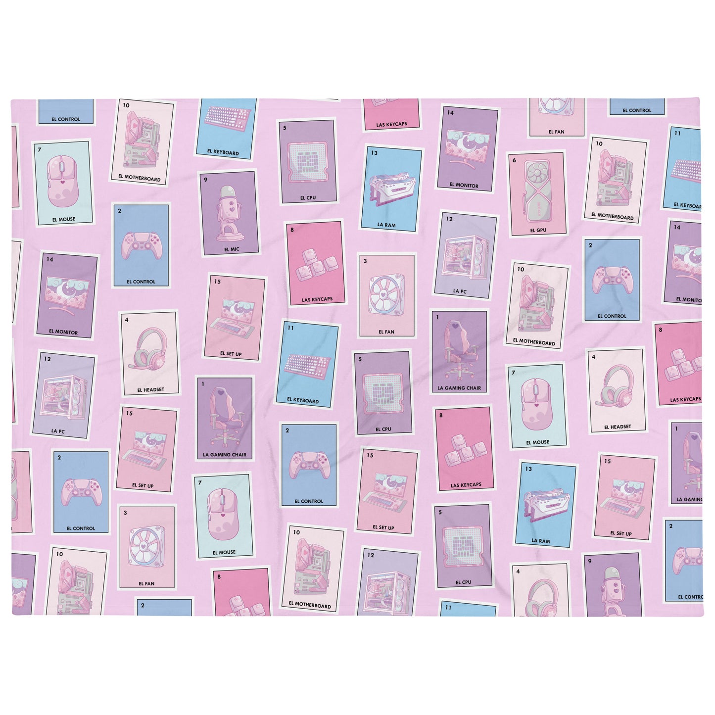 Loteria Throw Blanket